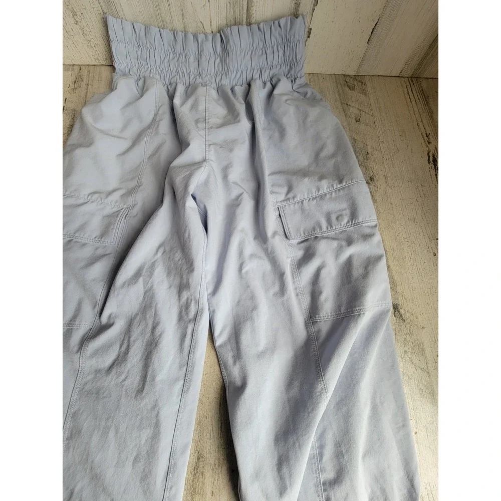 Athleta girl L/12 youth blue pants clothing apparel high-waisted jogger